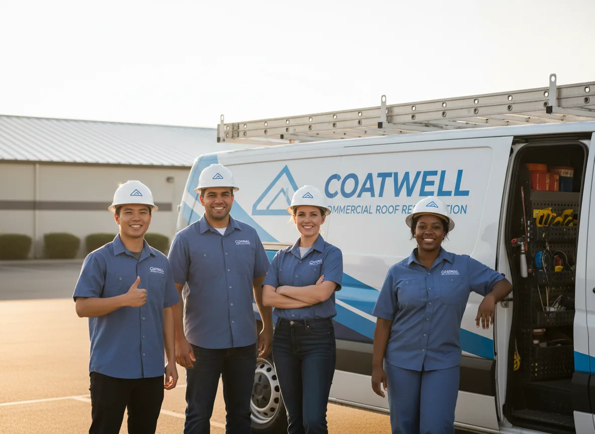 Commercial roof coating company in Neenah, WI